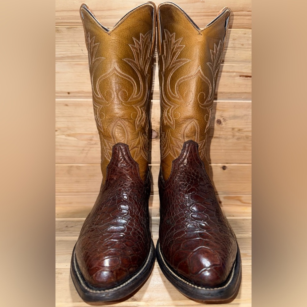 SOLD!!!!! Pre-Ban Sea Turtle Exotic Cowboy  Boots Size 8.5 D